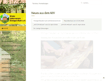 Tablet Screenshot of kiv-en.de